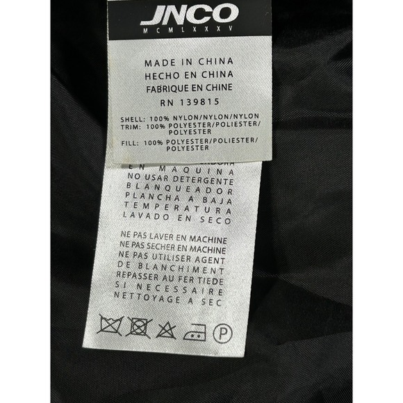 JNCO NWTs Men's Medium FishTail Jacket Insulated Skater Punker Removable Bottom - Picture 4 of 10